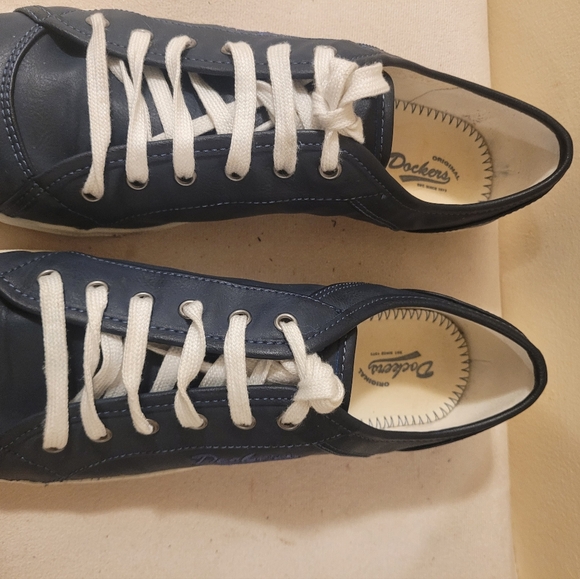 Women's Dockers Shoes By Gerli Size 42 EUR/US 11 Blue Sneakers Low- Top - Picture 7 of 16